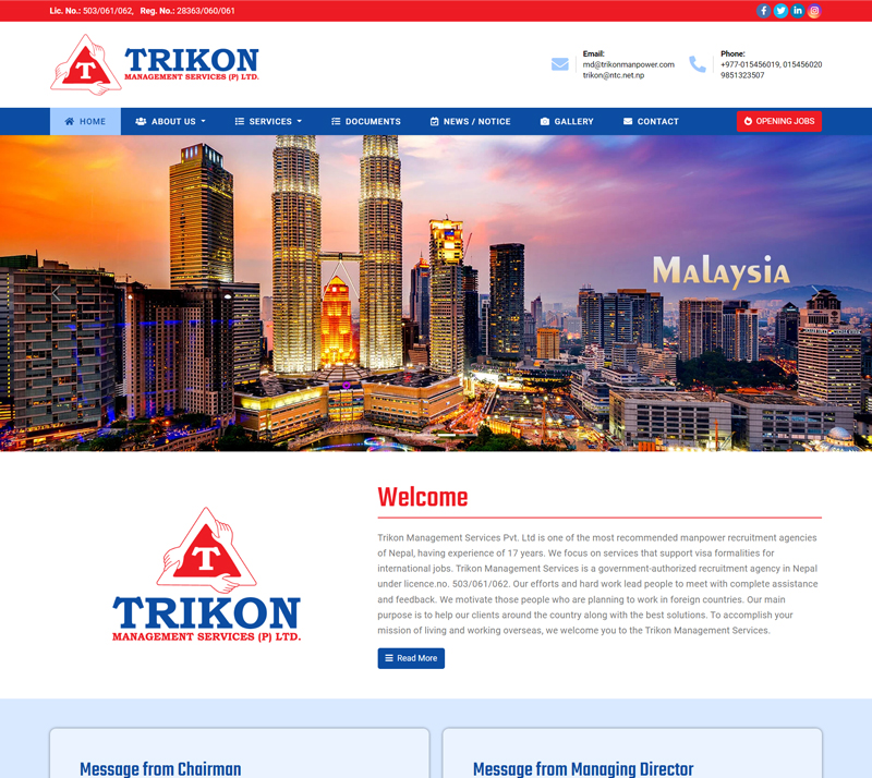 trikonmanpower by IT Traders Nepal